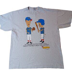 Vintage 1997 Beavis & Butthead T-shirt Large Single Stitch 90s MTV Mike Judge